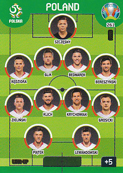 Line-Up Poland Panini UEFA EURO 2020 FANS - Line-up #261